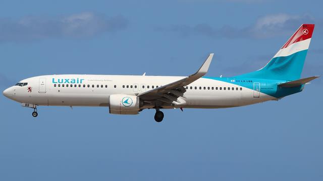 LX-LBB:Boeing 737-800:Luxair